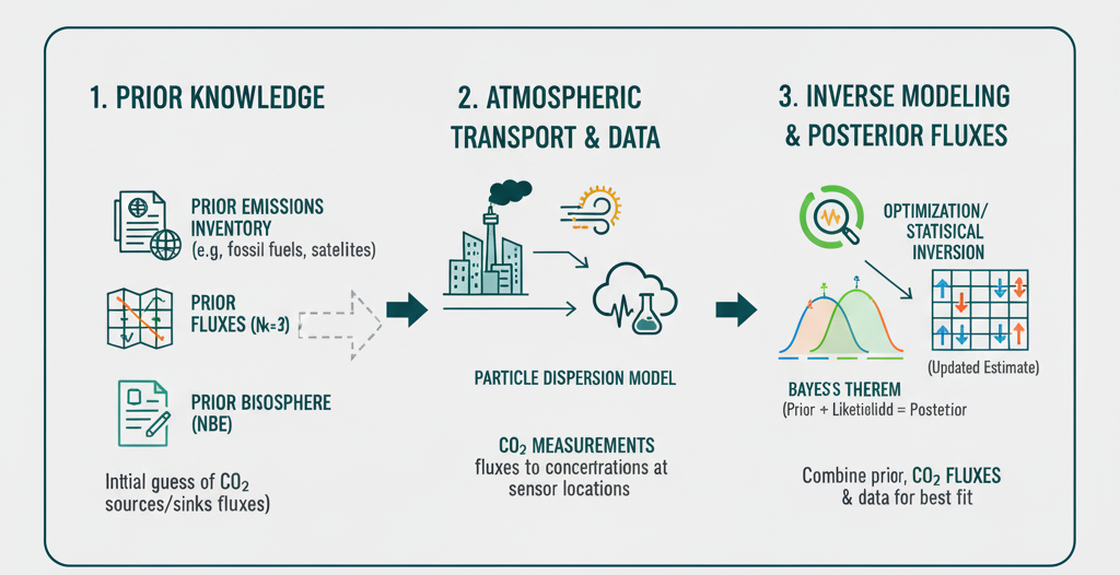 Bayesian inverse modelling
