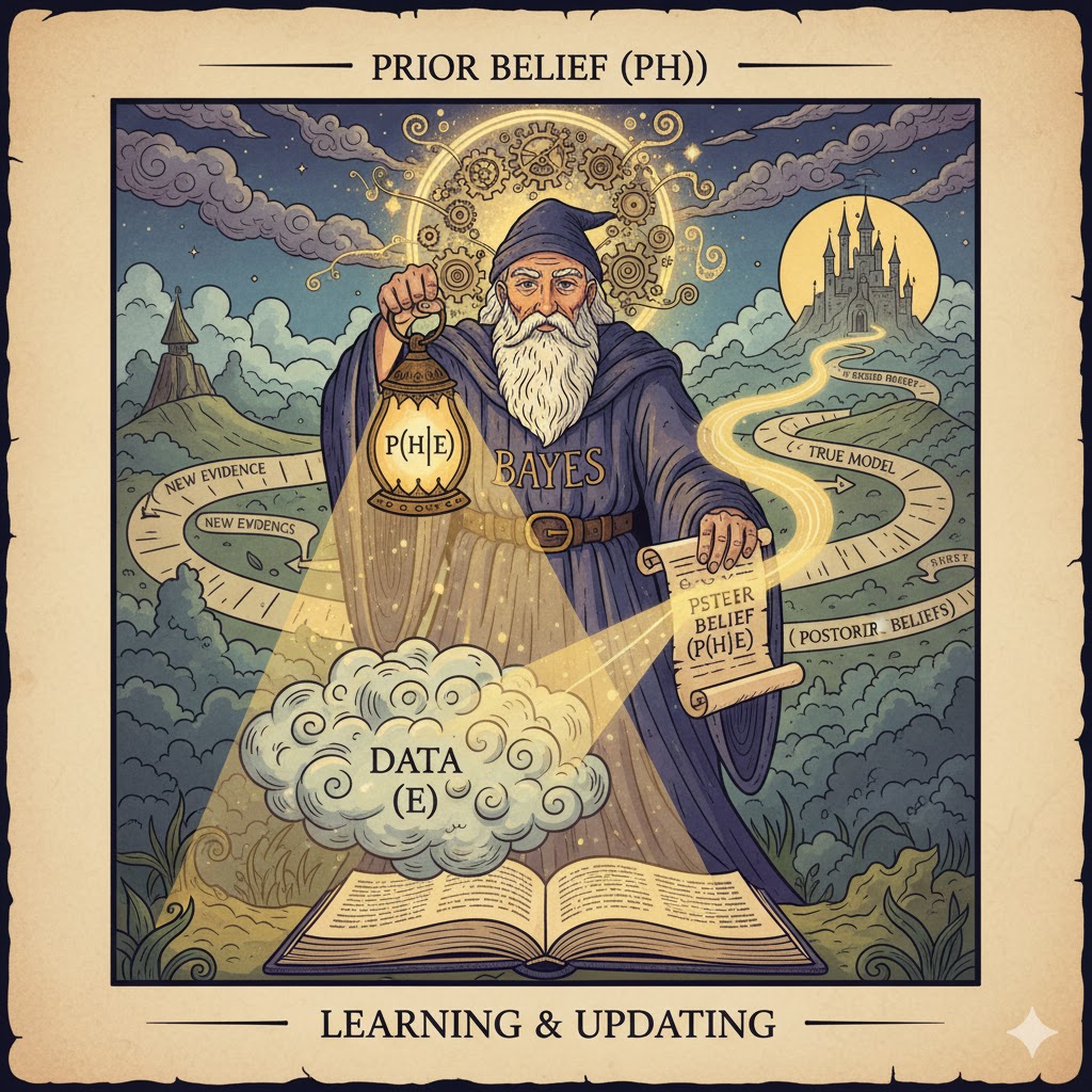 Conceptual Bayesian inference