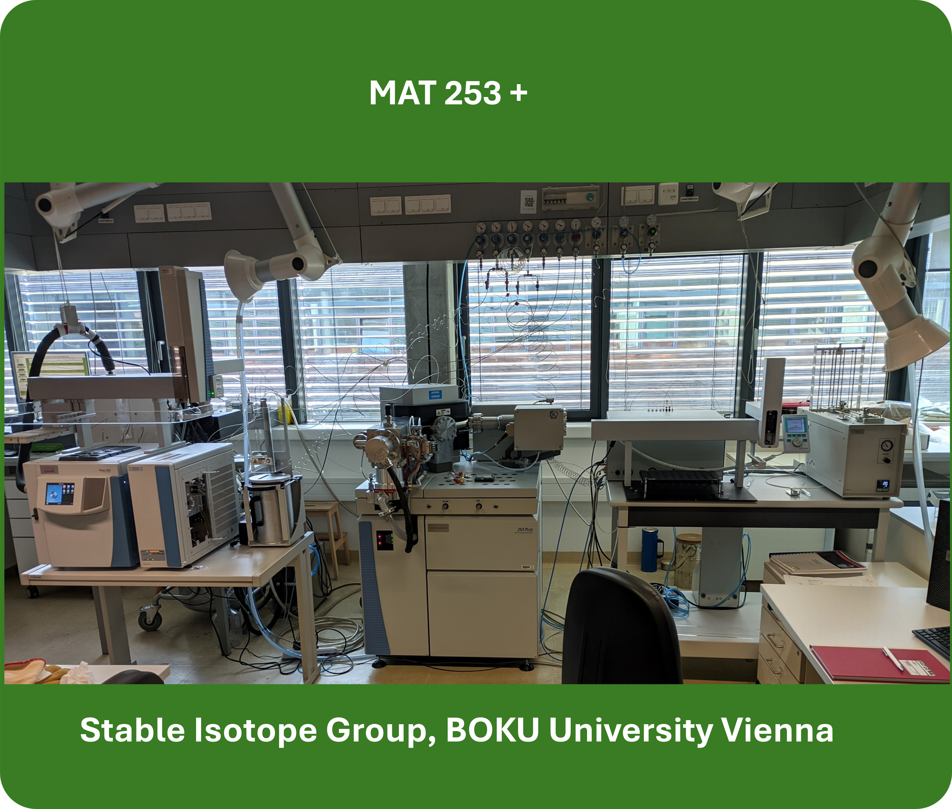Stable isotope lab (MAT253+)
