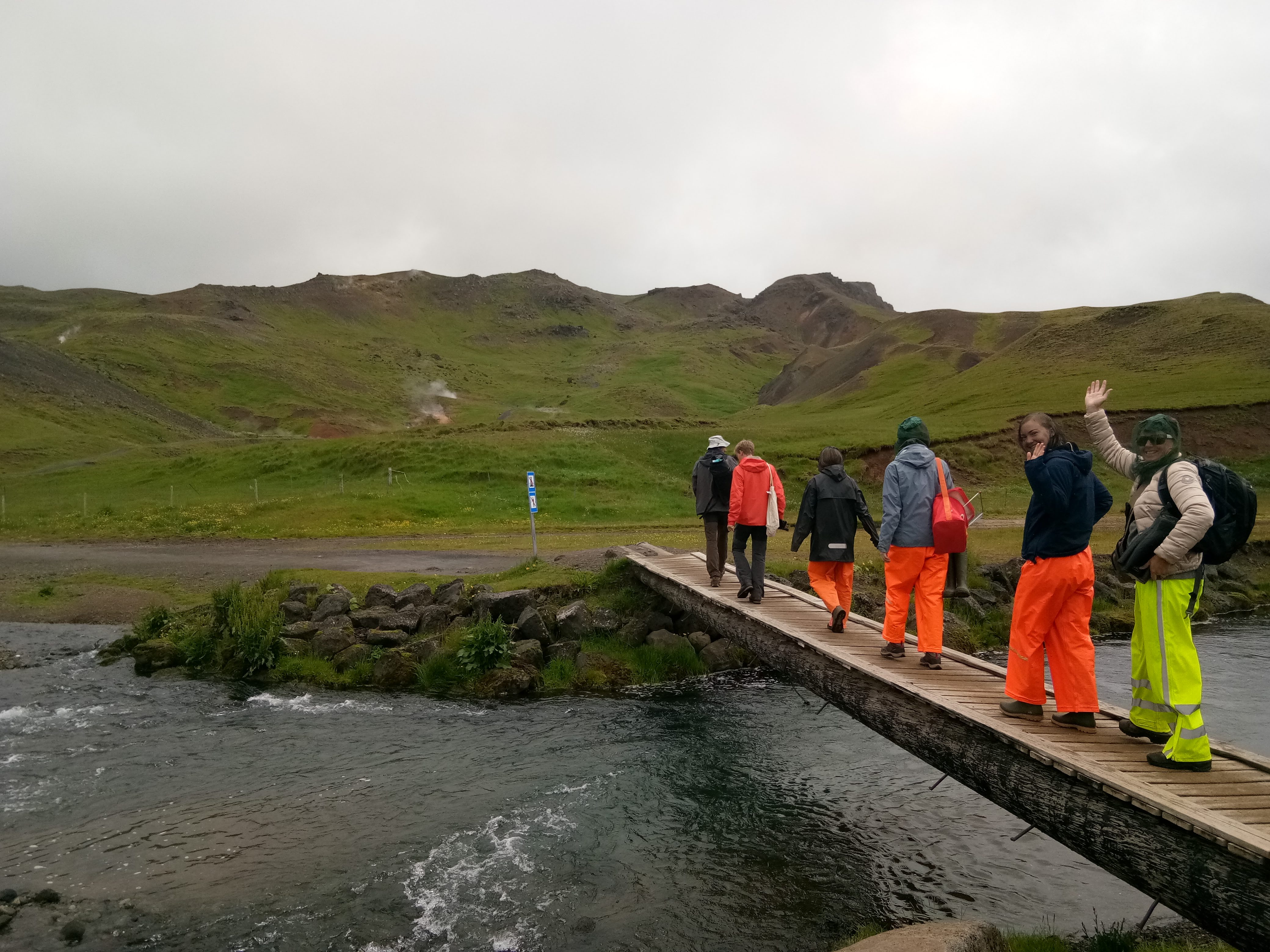 Field sampling in subarctic grassland