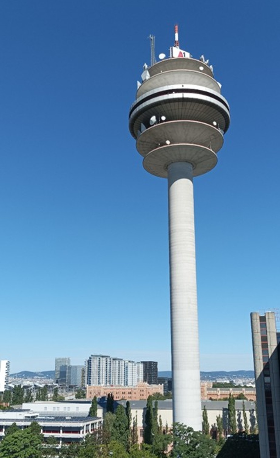 Arsenal tall tower in Vienna