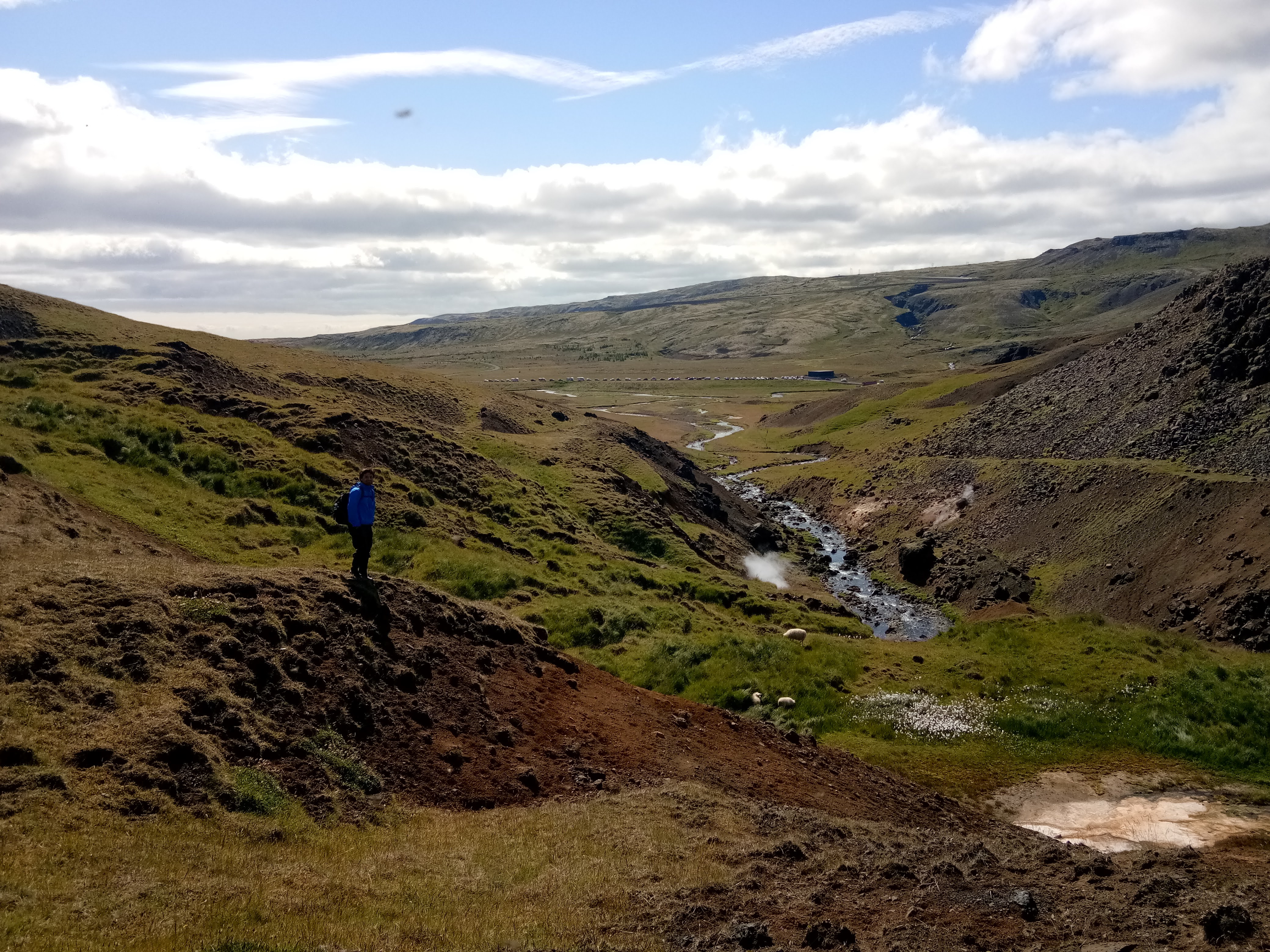 Geothermal field site visit